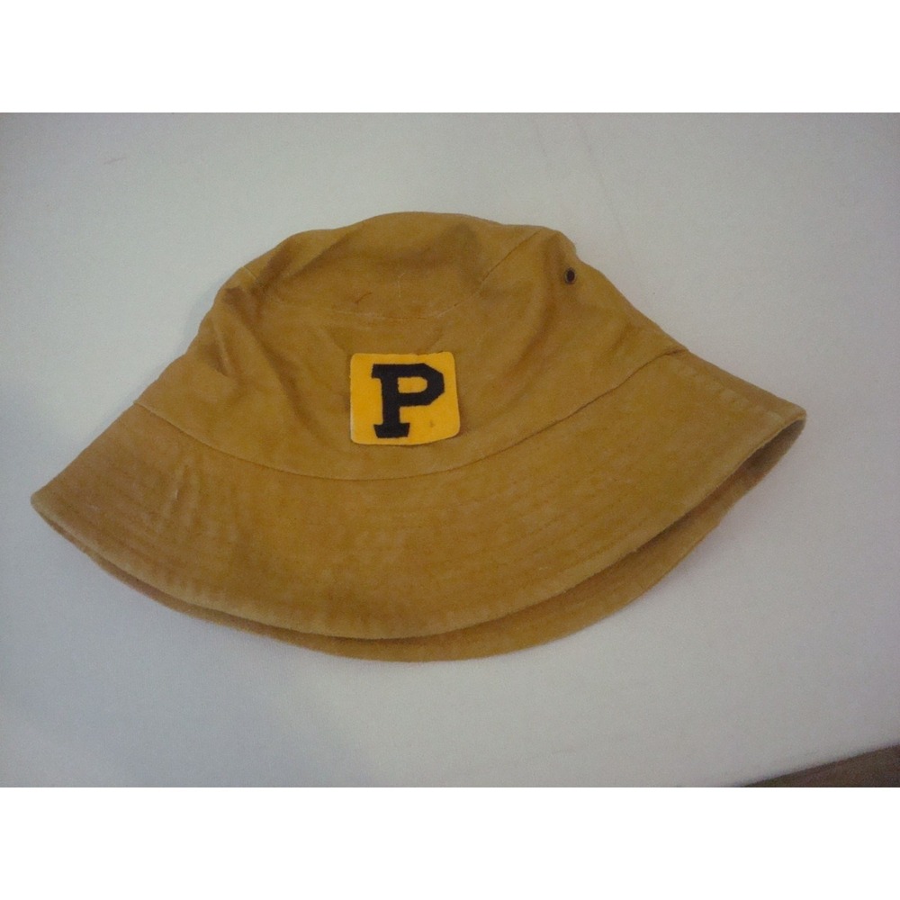 PIRATES PITTSBURG  BEACH GOLF FLOPPY BUCKET Y2K 90S HAT CAP VINTAGE DEADSTOCK FB